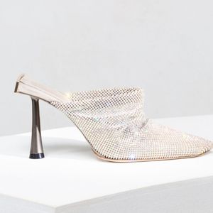 BENEDETTA BRUZZICHES GOLIARDA MESH MULE